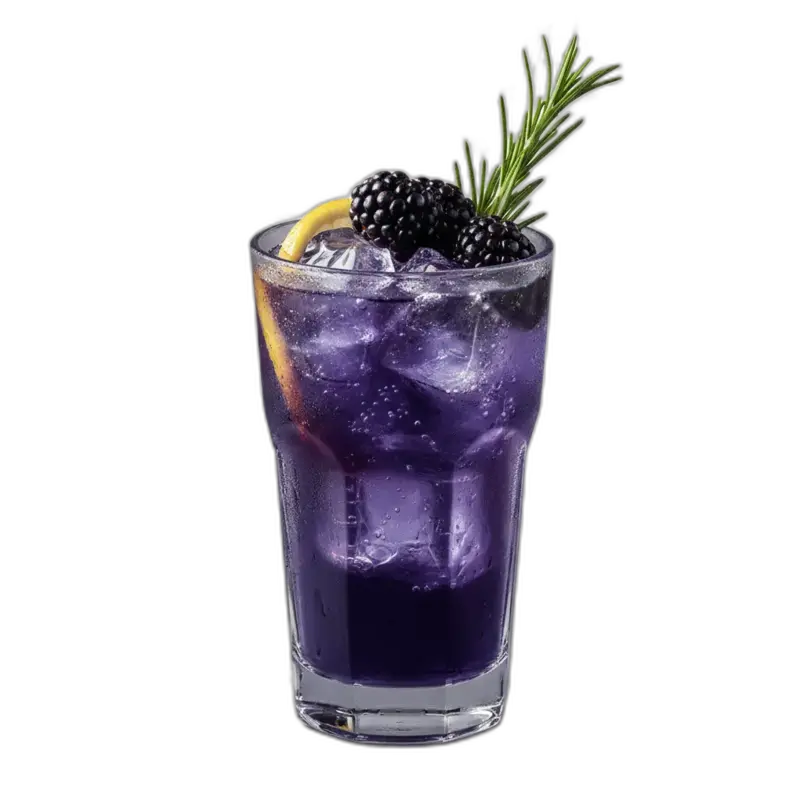 Cocktail Midnight Berry bei Eden in Dresden
